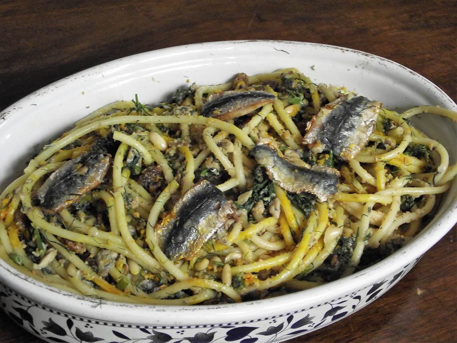 Pasta with sardines recipe Marco's Kitchen