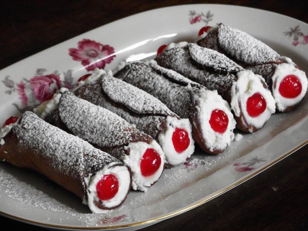 Sicilian cannoli