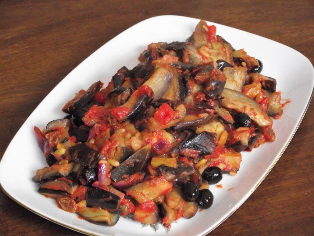 Caponata (Sicilian vegan dish)