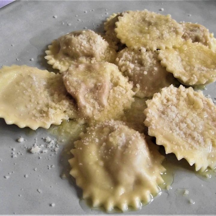 Pumpkin ravioli