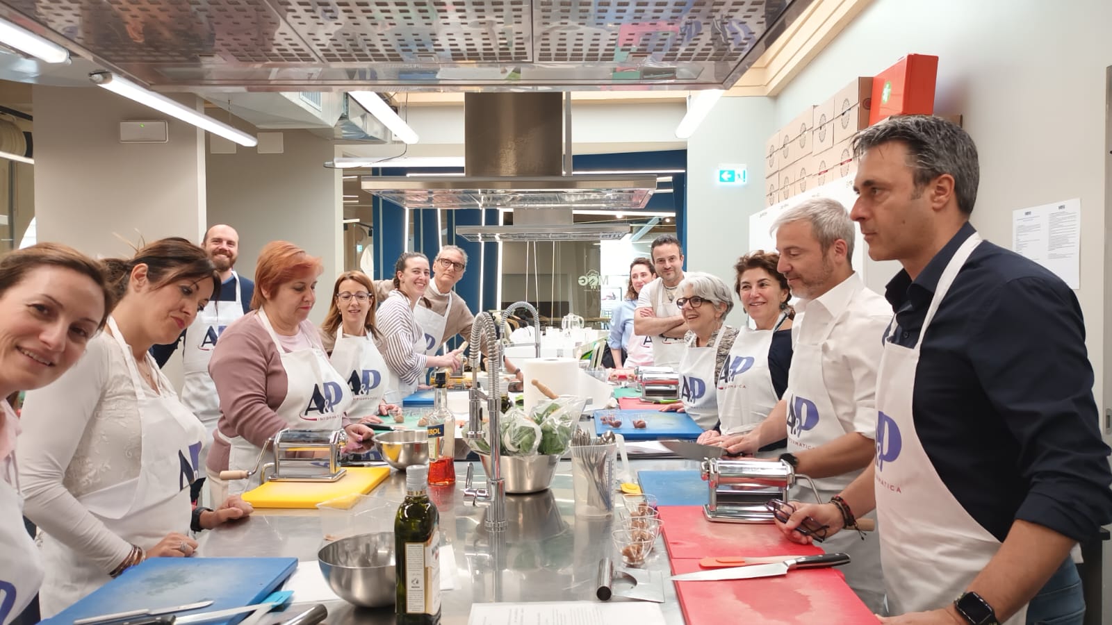 cooking team building Genova